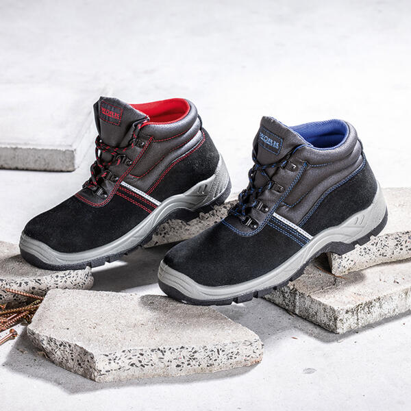 S3 Veloursleder Sicherheitsstiefel