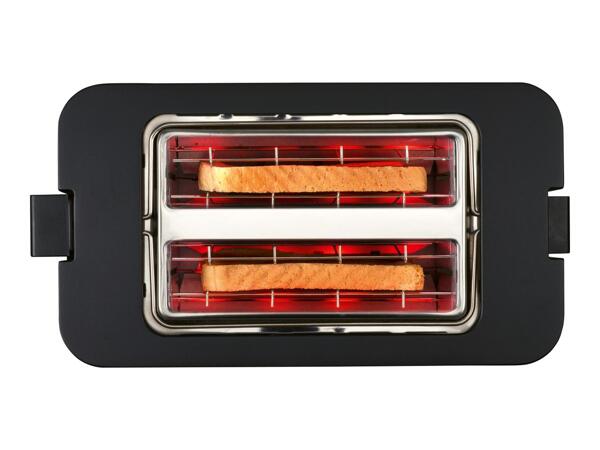 Silvercrest Black 2-Slice Toaster