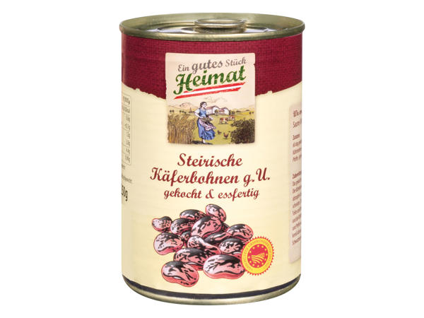 EIN GUTES STÜCK HEIMAT Österreichische Käferbohnen