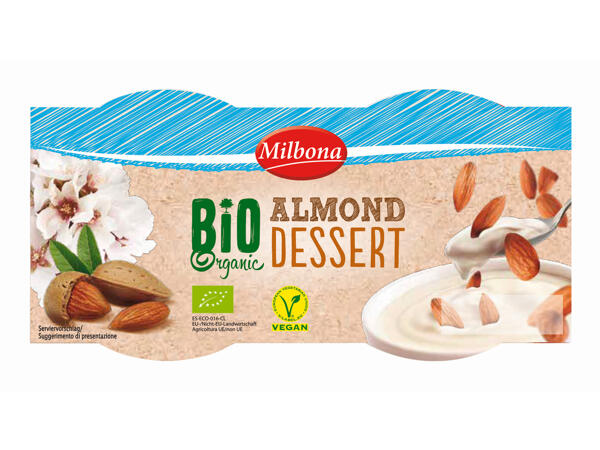 Organic Oat or Almond Dessert