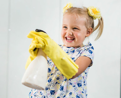 SUPRAWISCH Latexfreie Haushalts­handschuhe, Doppelpkg.