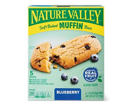 Nature Valley 
 Muffin Bars Apple Cinnamon or Blueberry