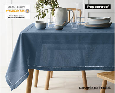 Linen Look Tablecloth