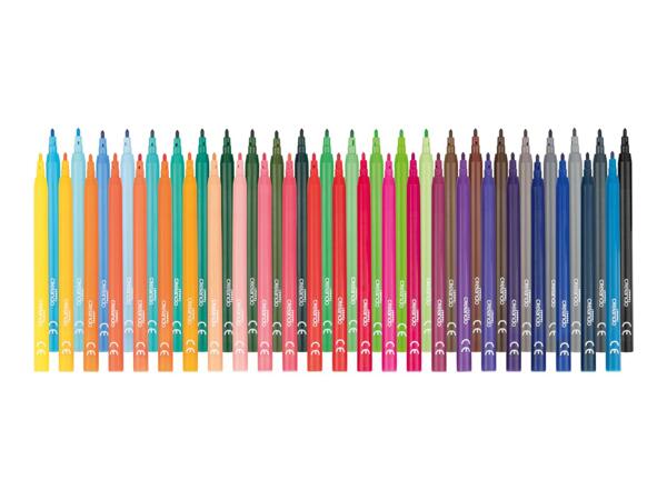 Crelando Felt-Tip Pens - 48 Pack