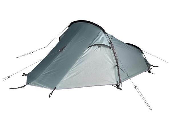 Trekingový stan pro 2 osoby aqua grey