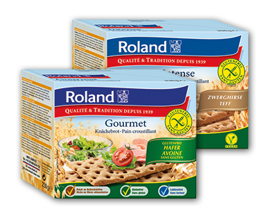 Pain croustillant sans gluten ROLAND