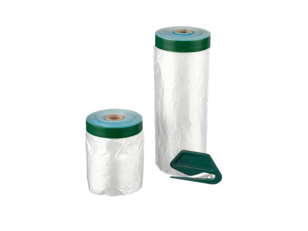 Dust sheet set or zip dust protection door