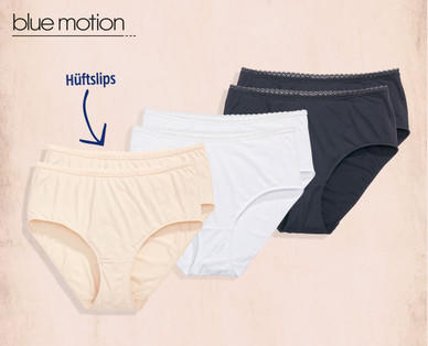 BLUE MOTION Damen-Komfort-Slip, Doppelpkg.