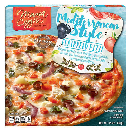 Mediterranean Style Flatbread Pizza, 14 oz