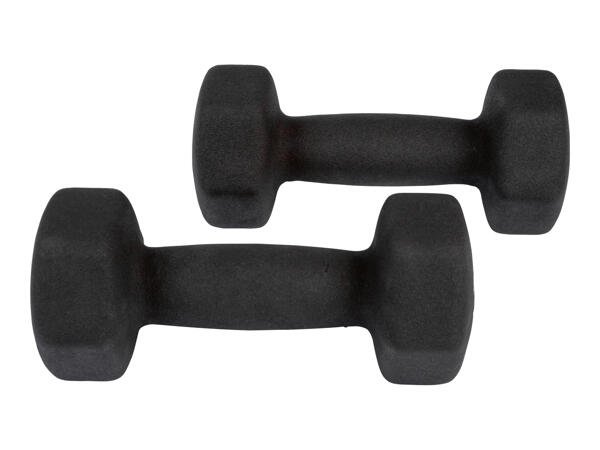 Crivit Dumbbell Set 3 kg/5kg - Set of 2
