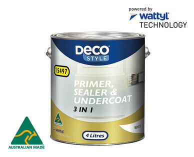 3 in 1 Primer, Sealer and Undercoat 4L
