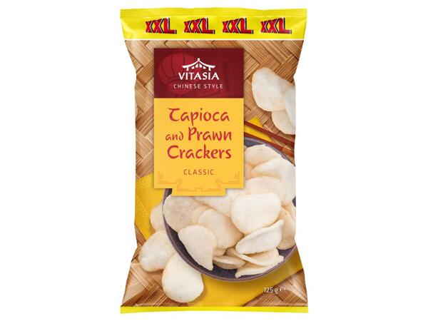 SMAŽENÝ SNACK Z MANIOKOVÉHO ŠKROBU A KREVET