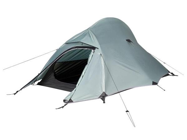 Trekingový stan pro 2 osoby aqua grey