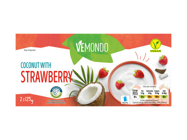 Just Free Dairy Free Coconut Pots