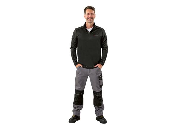 Men's thermal half-zip fleece