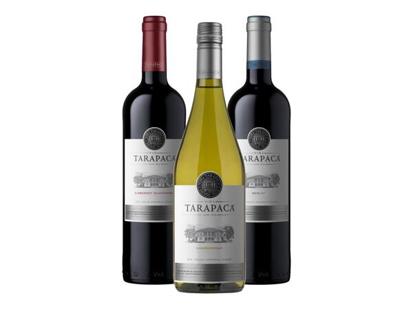 TARAPACA MERLOT / CHARDONNAY / CABERNET SAUVIGNON