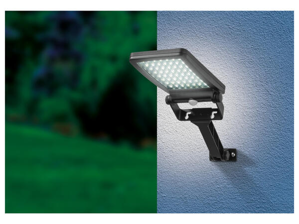 LIVARNO home Solární LED reflektor s pohybovým senzorem