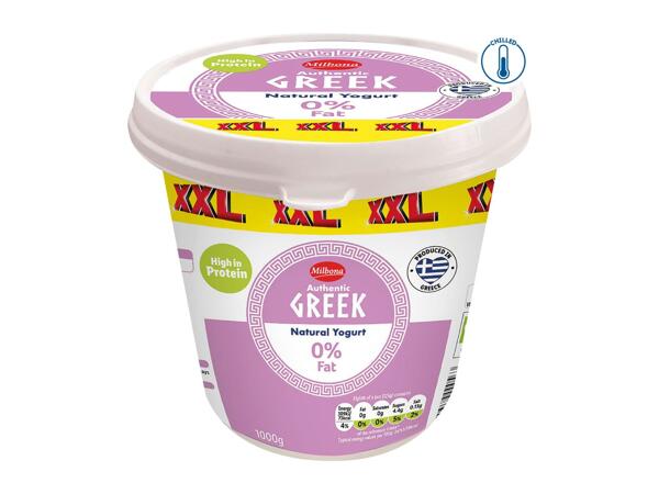 Milbona XXL Greek Strained Natural Yogurt 0%