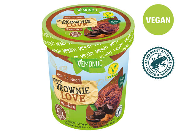 Veganer Eisbecher