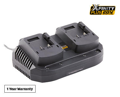 20V 2.0Ah Battery and Charger Kit or Dual Battery Charger
