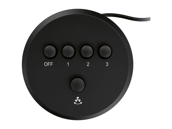 Silvercrest Mini Tower Fan - Black