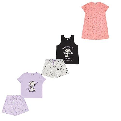 SNOOPY Vêtement de nuit pour femmes
