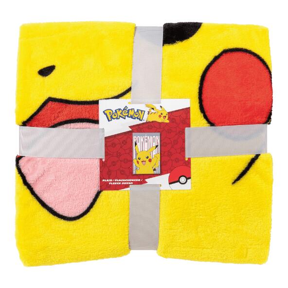 POKEMON/MINECRAFT(R) Plaid ou coussin (moulé)