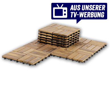 GARDENLINE(R) Holzfliesen