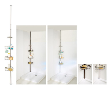 Easy Home Shower Caddy With Pole