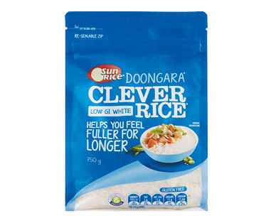Sunrice Doongara Low GI White Rice 750g