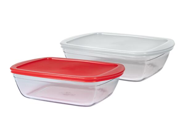 Pyrex daily(R) matlåda, 2-pack