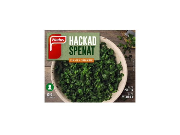 Findus hackad spenat