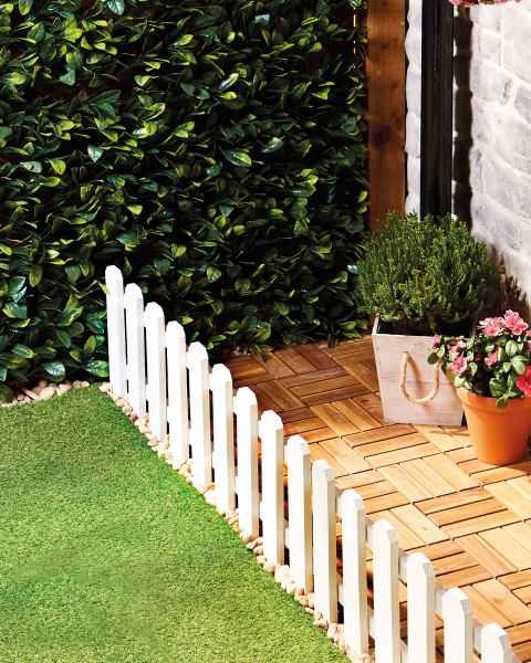 Gardenline Picket Fence 3 Pack