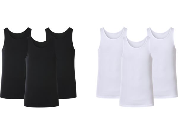 Finribbade linnen, 3-pack