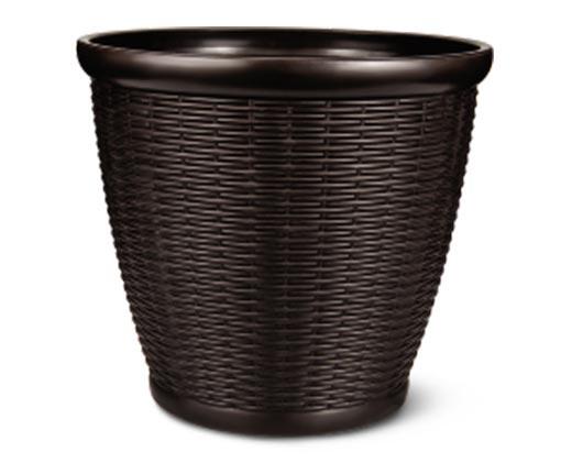 Belavi 
 18" Resin Wicker Planter
