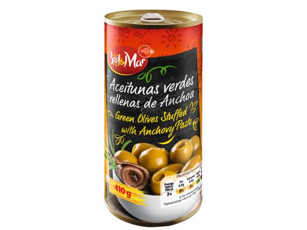 Green Stuffed Olives