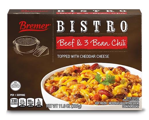 Bremer Bistro 
 Beef & 3 Bean Chili