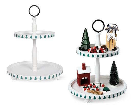 Merry Moments Two Tier Tray