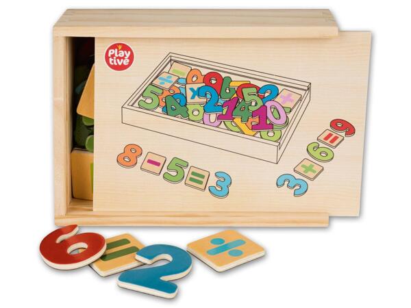 Holzmagnet-Set
