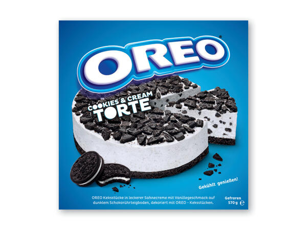 Toms Guldkaramel eller Oreo islagkage