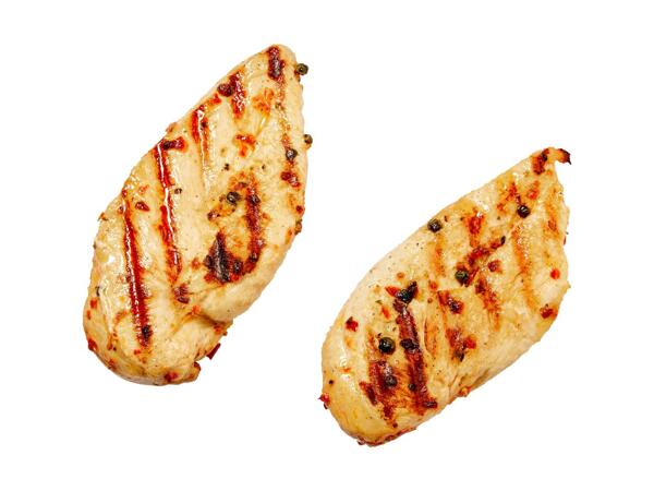 Blancs de poulet marinés