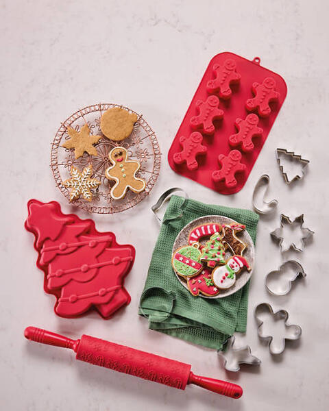 Silicone Christmas Baking Accessories