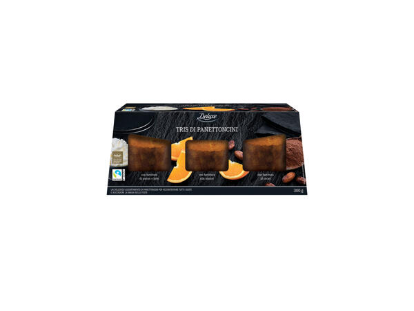 Tris of Mini Panettones