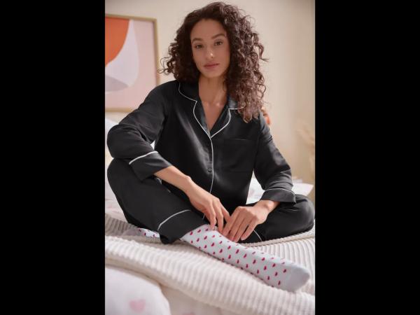 Ladies' Sateen Pyjamas