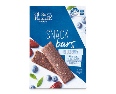 Oh So Natural Foods Snack Bars 5pk/175g