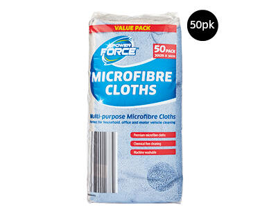 Microfibre Cloths 50pk
