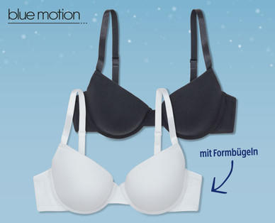 BLUE MOTION Damen-BH, Doppelpkg.