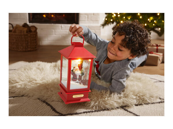 Livarno Home LED Musical Snowing Lantern