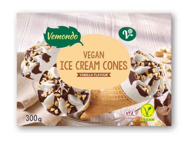 VEMONDO Veganske isvafler