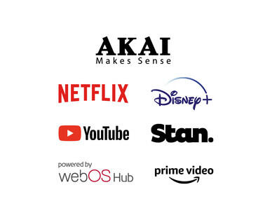 Akai 40" Full HD TV with webOS